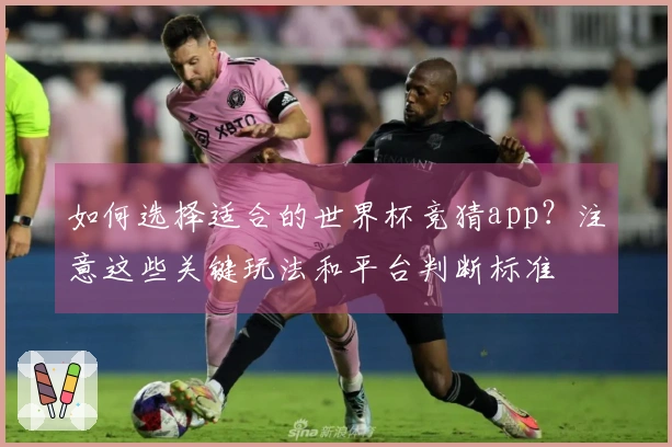 如何选择适合的世界杯竞猜app？注意这些关键玩法和平台判断标准